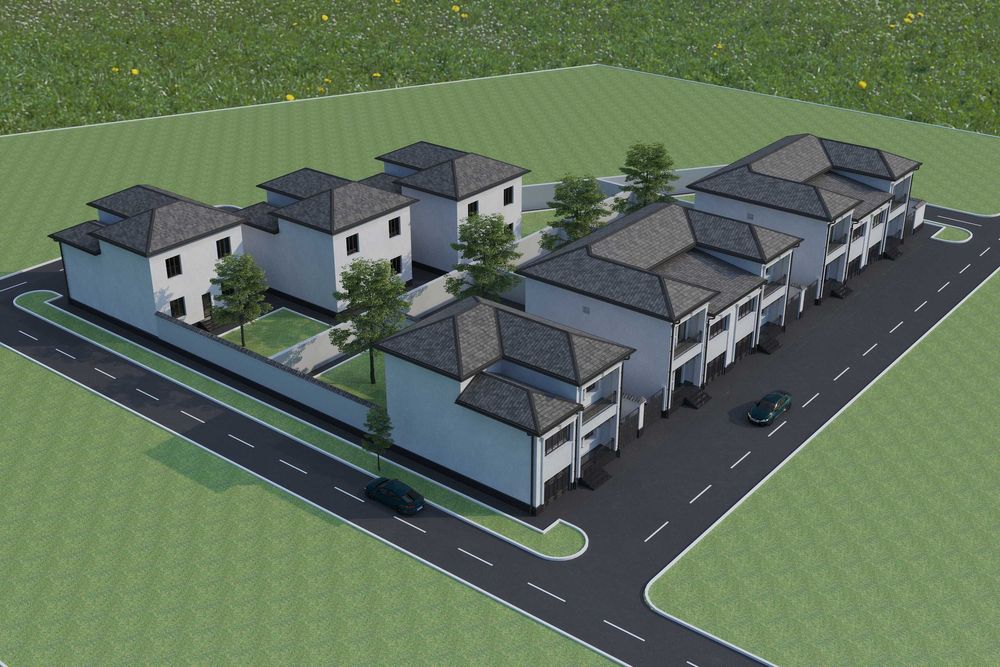 2 qavatli 300 m2 turar joylar sotiladi