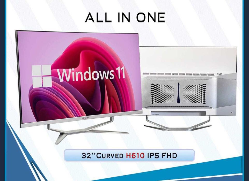 Monoblok va Kompyuterlar UY va Ofislar uchun Siz istagan parametirlada