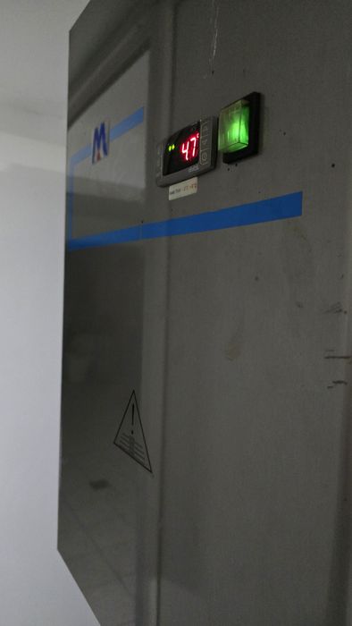 Camera frigorifica 0 grade.