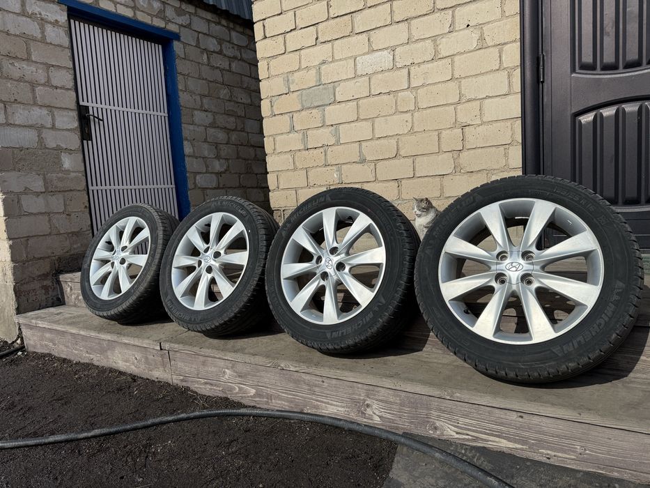 Титановые диски с шинами