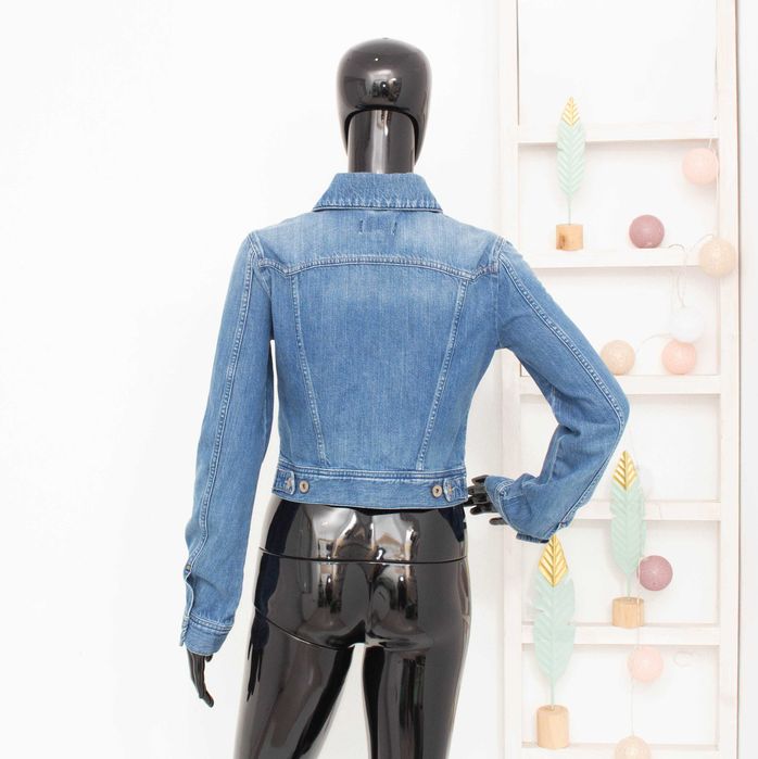 Diesel дамско дънкено яке кроп crop модел S