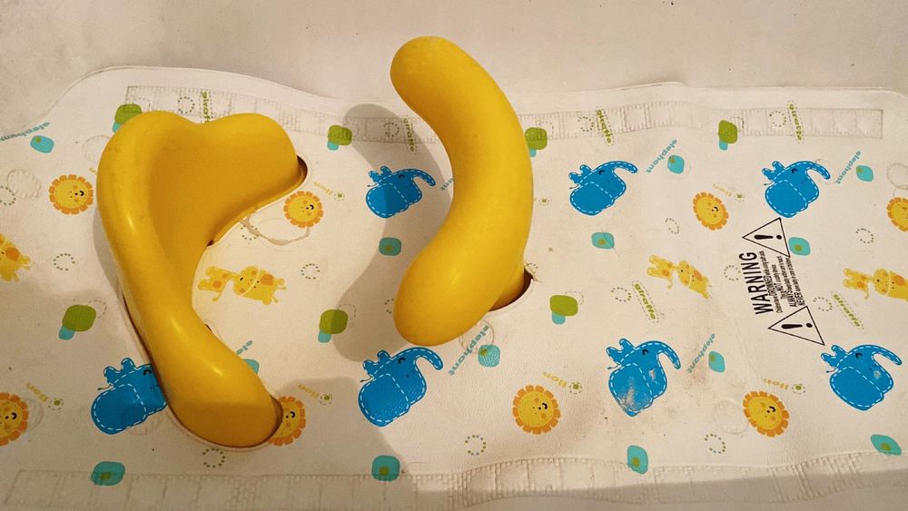 Стульчик для купания с ковриком