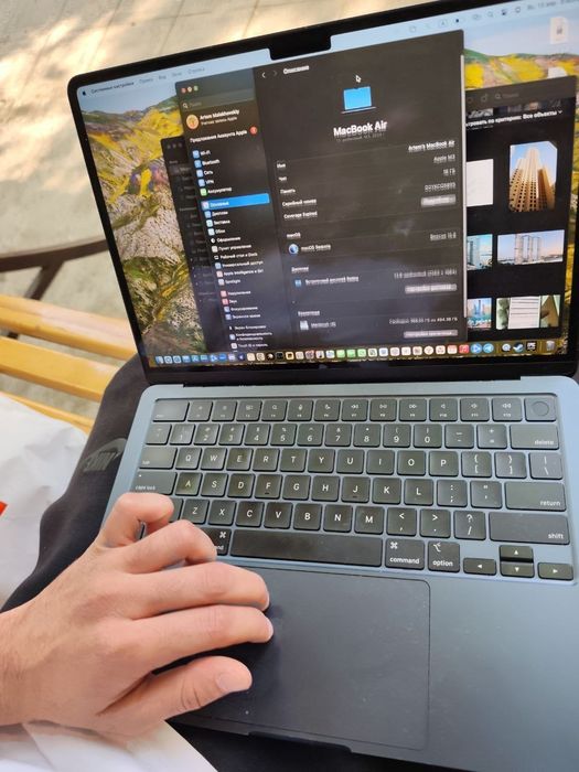 Macbook air m3 (синий)