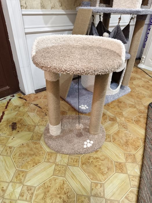 Когтеточка для кошек. Лежанка большая. Ассортимент домиков кошек