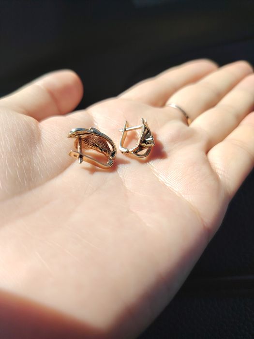 Продам серёжки 585