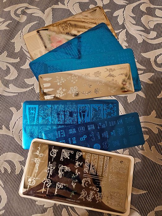 Трафареты пластины для стемпинга ногтей