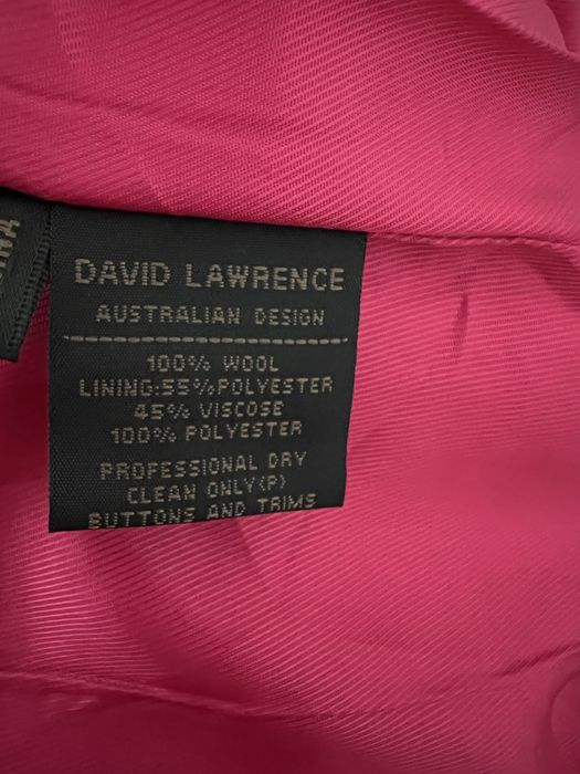 Palton scurt 100% lână David Lawrence