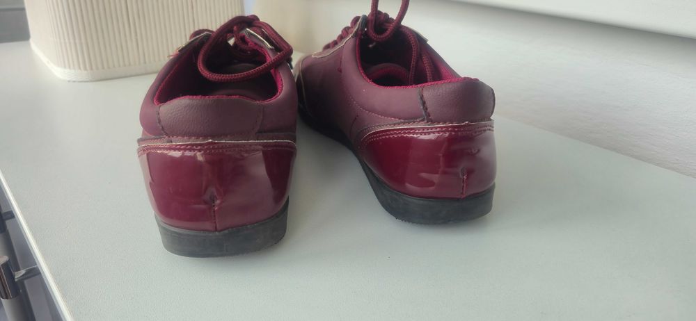 Pantofi bărbați burgund