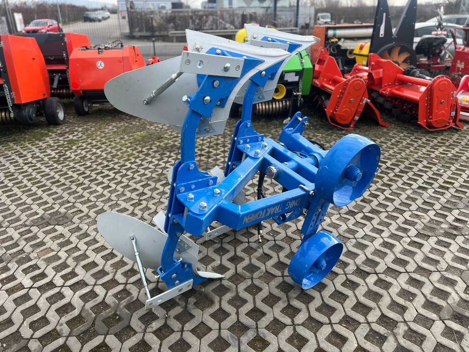 Plug agricol 2 trupite reversibil hidr cormane pline Konig Traktoren