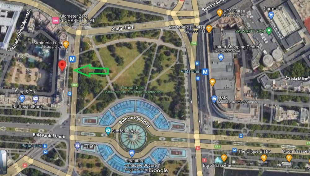 Inchiriez apartament cu 2 camere Unirii Fantani