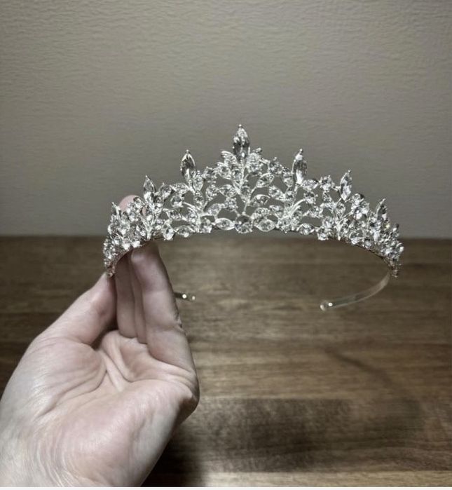 Диадема корона ободок качество ЛЮКС