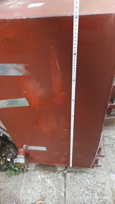 Продавам комбиниран котелна твърдо гориво и пелети