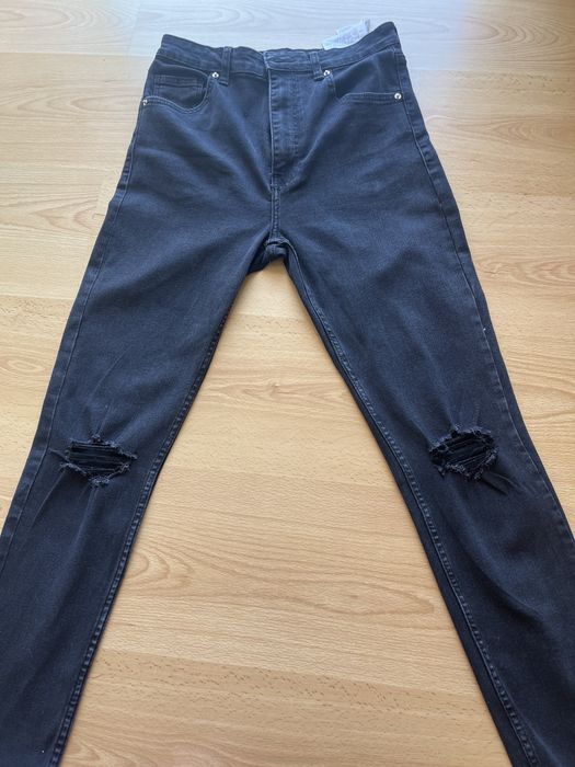 Черни дънки Bershka