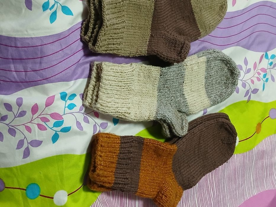 Продам вязаные носки