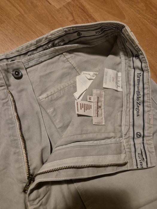 Pantaloni de lux Ermenegildo Zegna, Bumbac Gros, Bărbați - 50