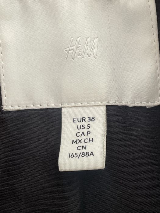 Черен тренчкот на h&m