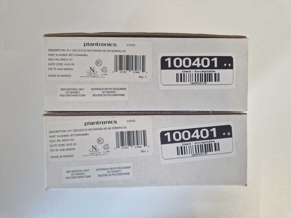 Poly CS510-XD безжични резервени слушалки