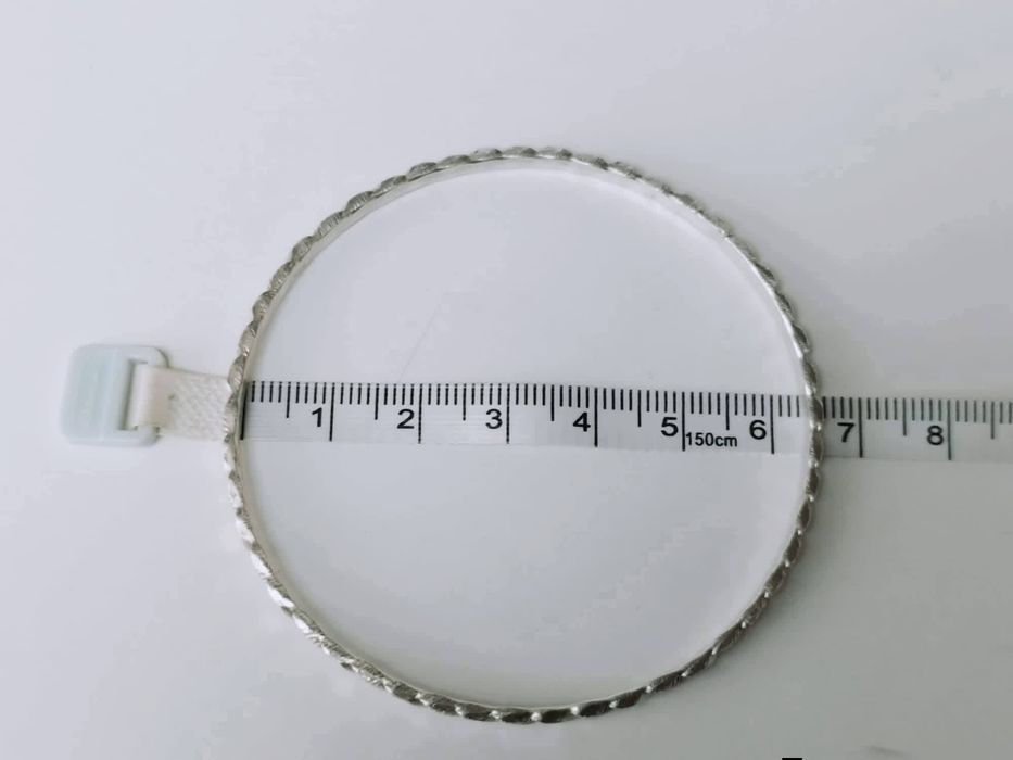 Veche bratara fixa din argint de 925