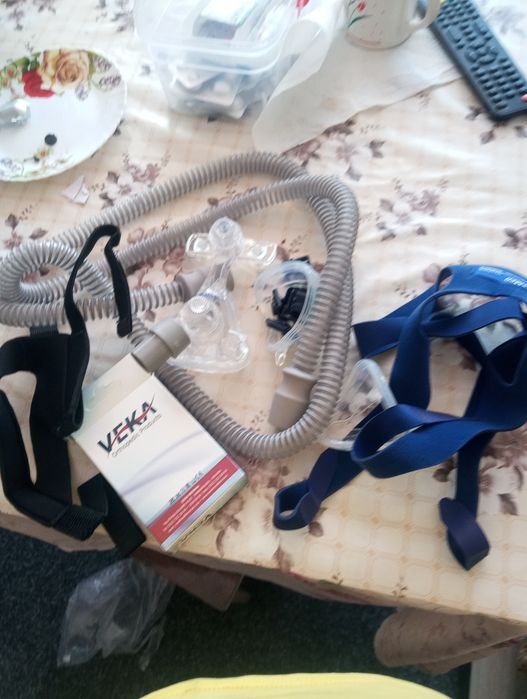 Vând mască CPAP nazală și accesorii