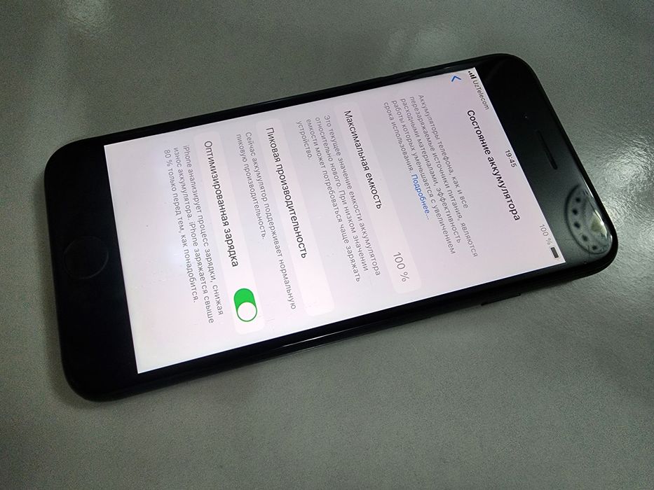 Iphone 7 LL/A Matte Black Ideal 32GB Bat 100% Atpechatkalari ishlidi