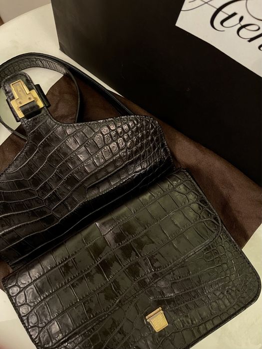 Сумка - Coccinelle Croco Black