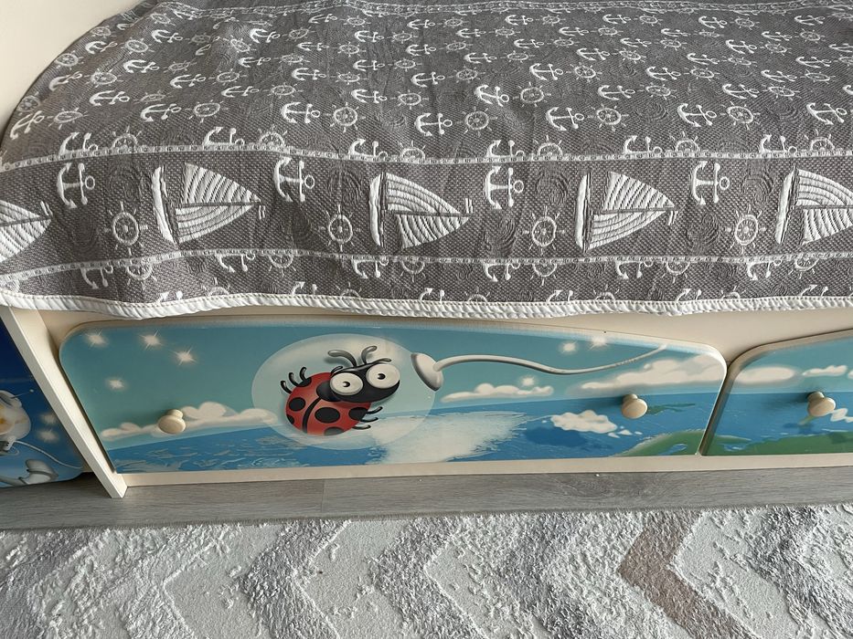 Детская кровать, трансформер до 7-лет