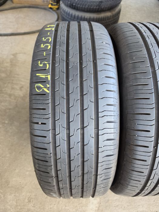 4 Броя 215/55/17 Continental 2x6,5mm 2x6,2mm 24dot