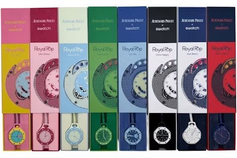 AP × Swatch механични – всички модели налични. Подарък каишка + торбичка