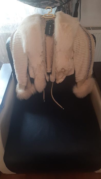 Geacă din piele de vulpe
