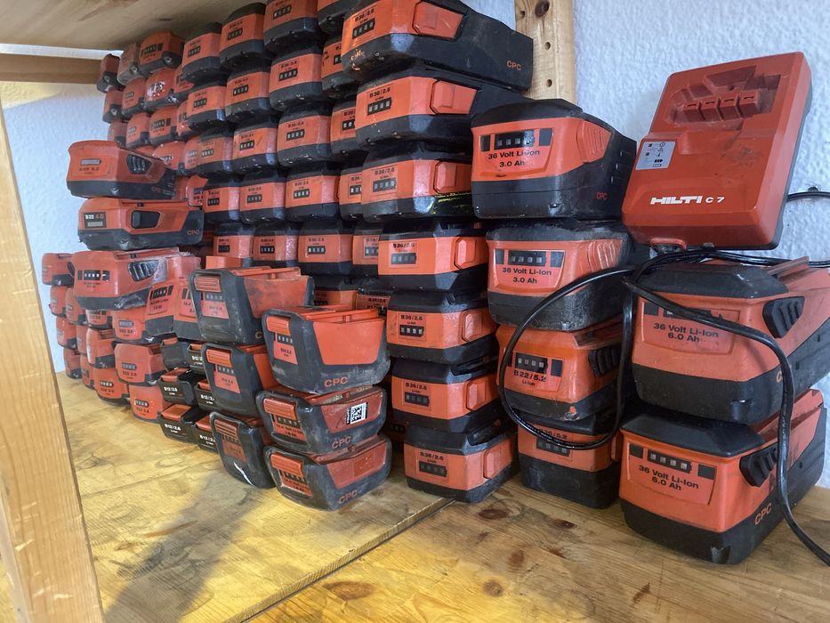 Hilti baterii diferite modele