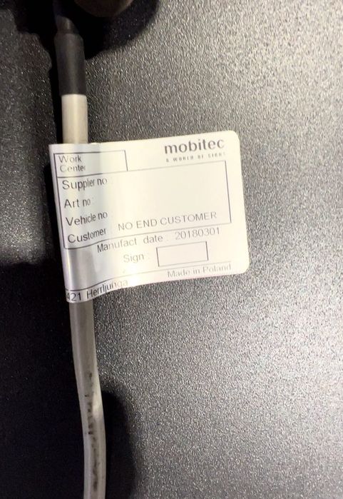 LG2000000000 Semnul destinației autobuzului, dreapta MOBITEC LE13 (01.16-12.20) LINKKER