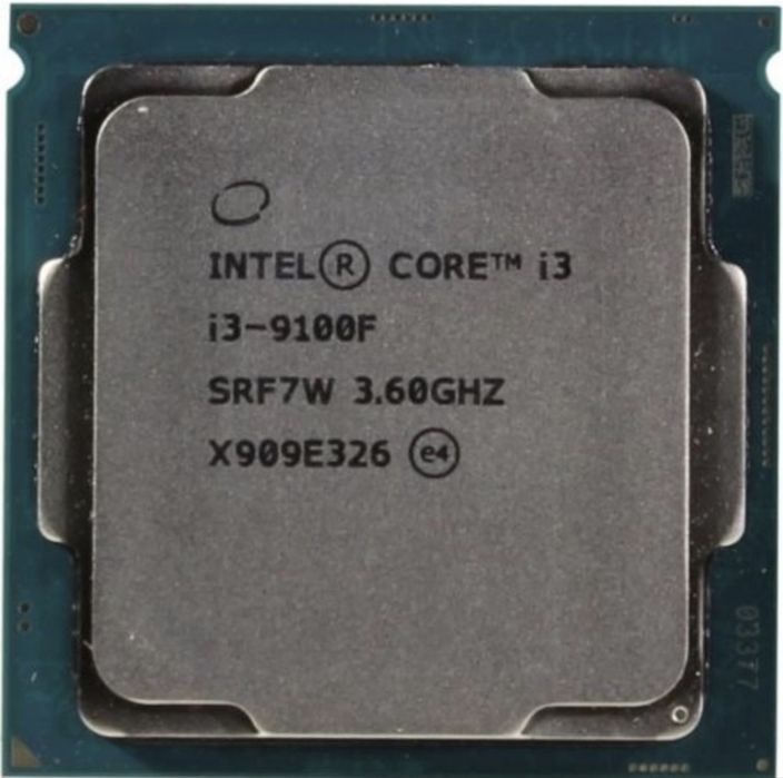 Процессор i3 9100f