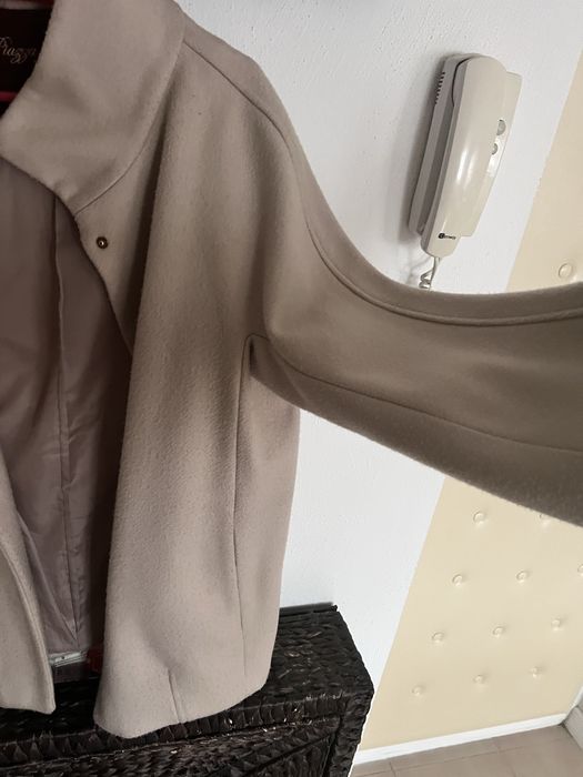 Palton versatil beige Piazza Italia