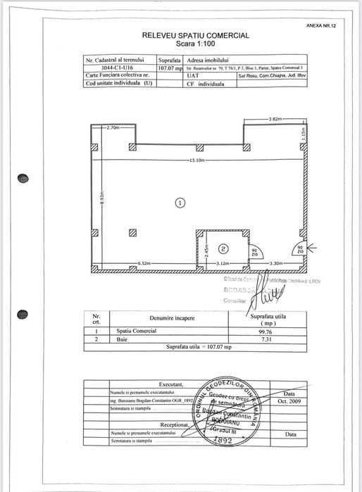 spatiu comercial de inchiriat militari residence