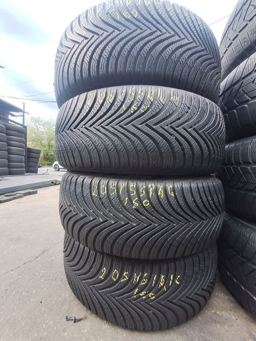 4 anvelope iarna 205/55r16 Michelin dot 2620 Montaj Gratuit