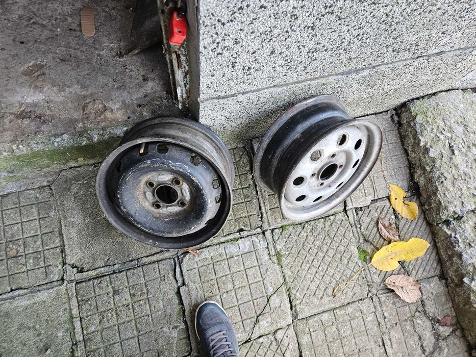 Стоманена джанта R13 4x100 - ф58;  4x110 -ф62 – по 1бр