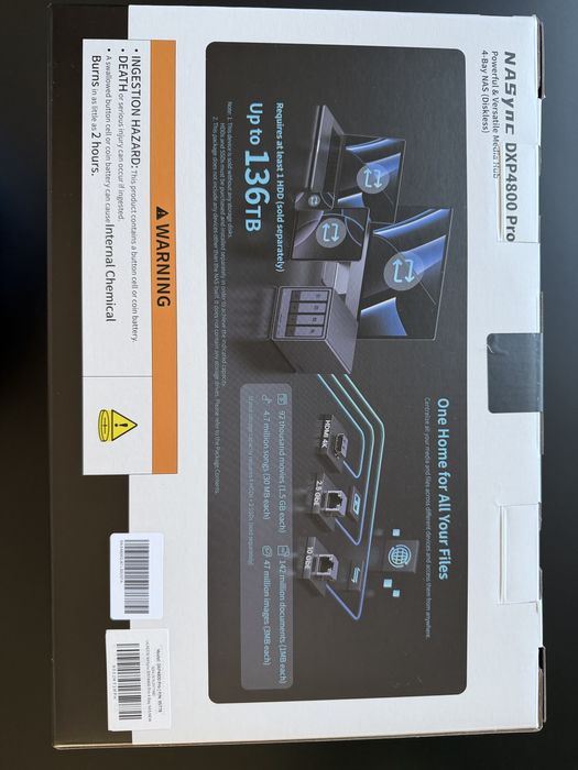 NAS Ugreen Nasync DXP4800 Pro , nou , sigilat !