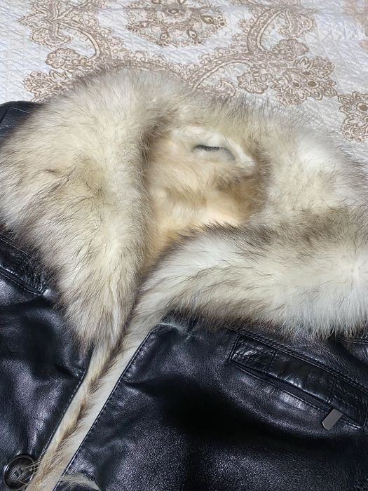 коженная дубленка