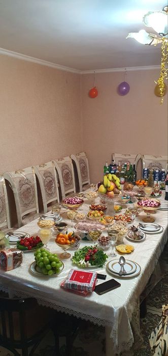 Стол 12 местный из чинара