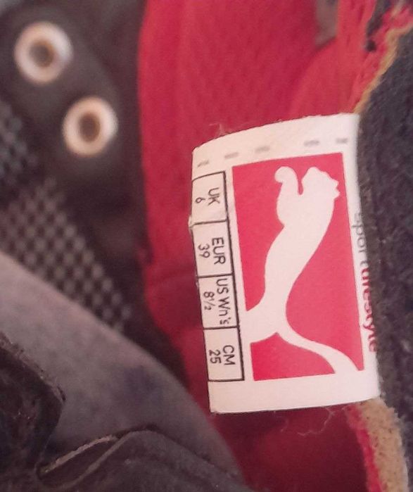 Puma & Ferrari сникерсы кроссовки на танкетке 38р