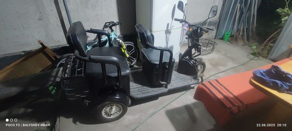 Электро повозка(рикша)