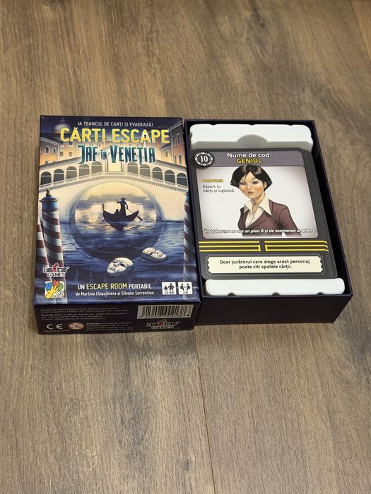 Carti Escape- Jaf in Venetia