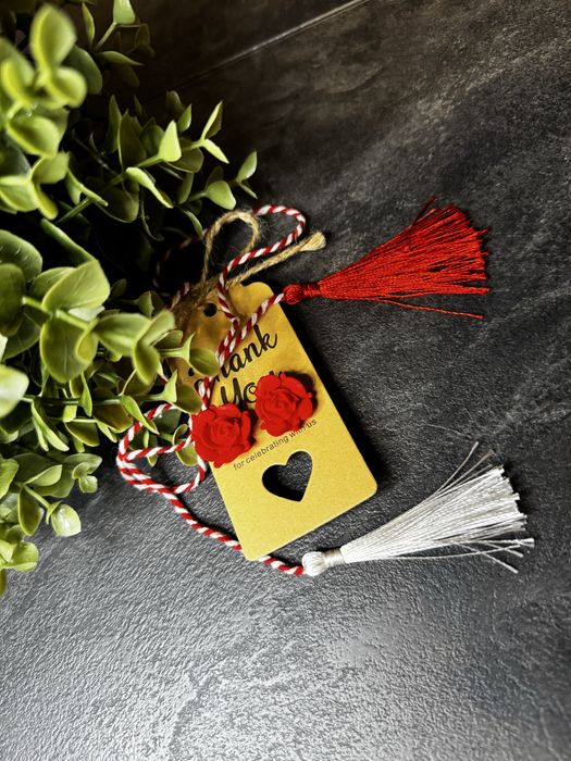 Cercei handmade lut polimeric