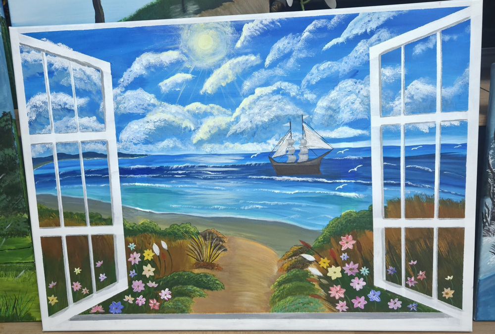 Tablouri pictate manual