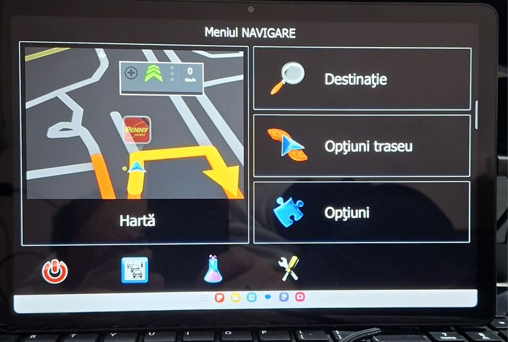 Vind Tableta Samsung A9+ cu igo primo si CamSam Plus instalat preț 799