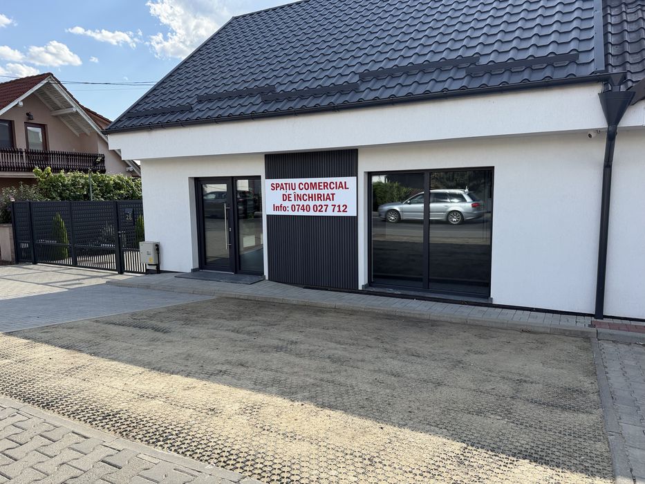 Spațiu comercial de închiriat – Reghin | 120 mp
