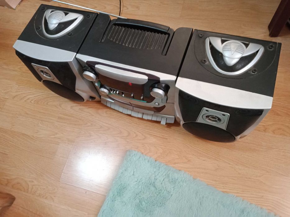 Radio casetofon dublu Domotec