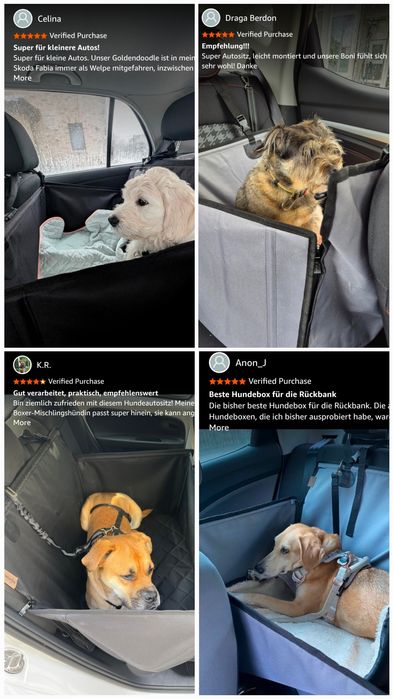 Супер стабилна седалка/ сгъваем твърд кош за куче за кола. Размери SML