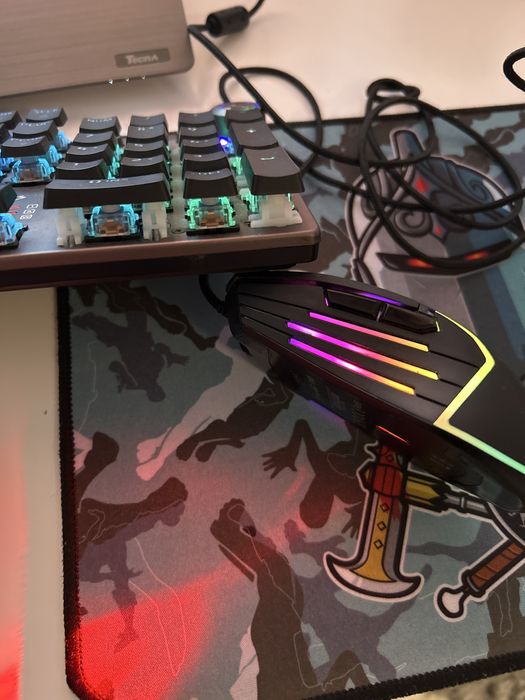 Tastatura mecanica Genesis RGB+ Mouse scorpion RGB+ Mousepd Fortnite