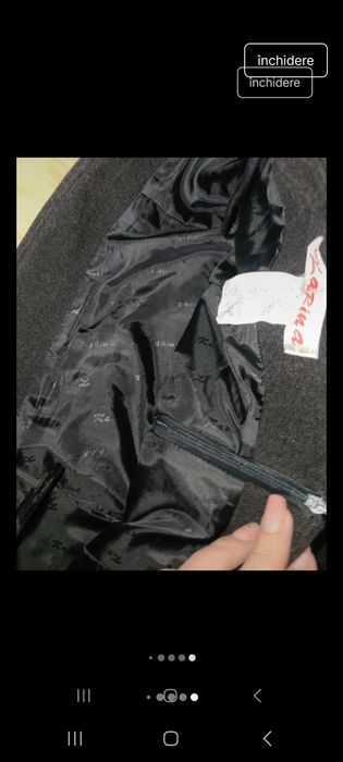 Fusta dama dreapta groasa lana ,marimea L